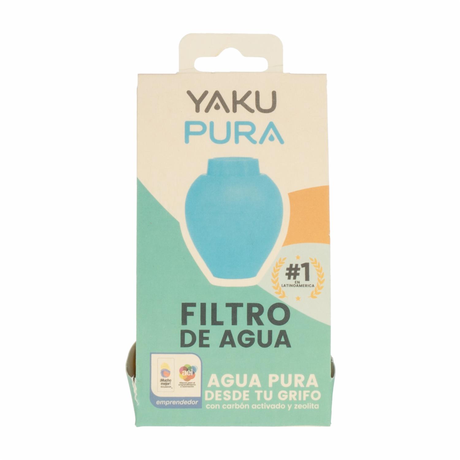 Filtro Para Grifo De Agua Celeste YAKUPURA 12 X 6 CM