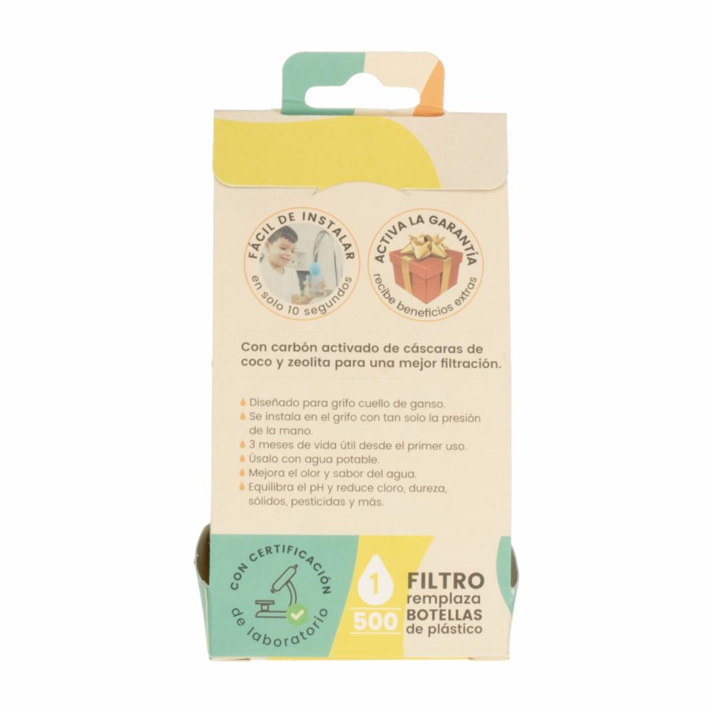 Filtro De Agua Para Grifo Celeste YAKUPURA Unidad - Imagen 4