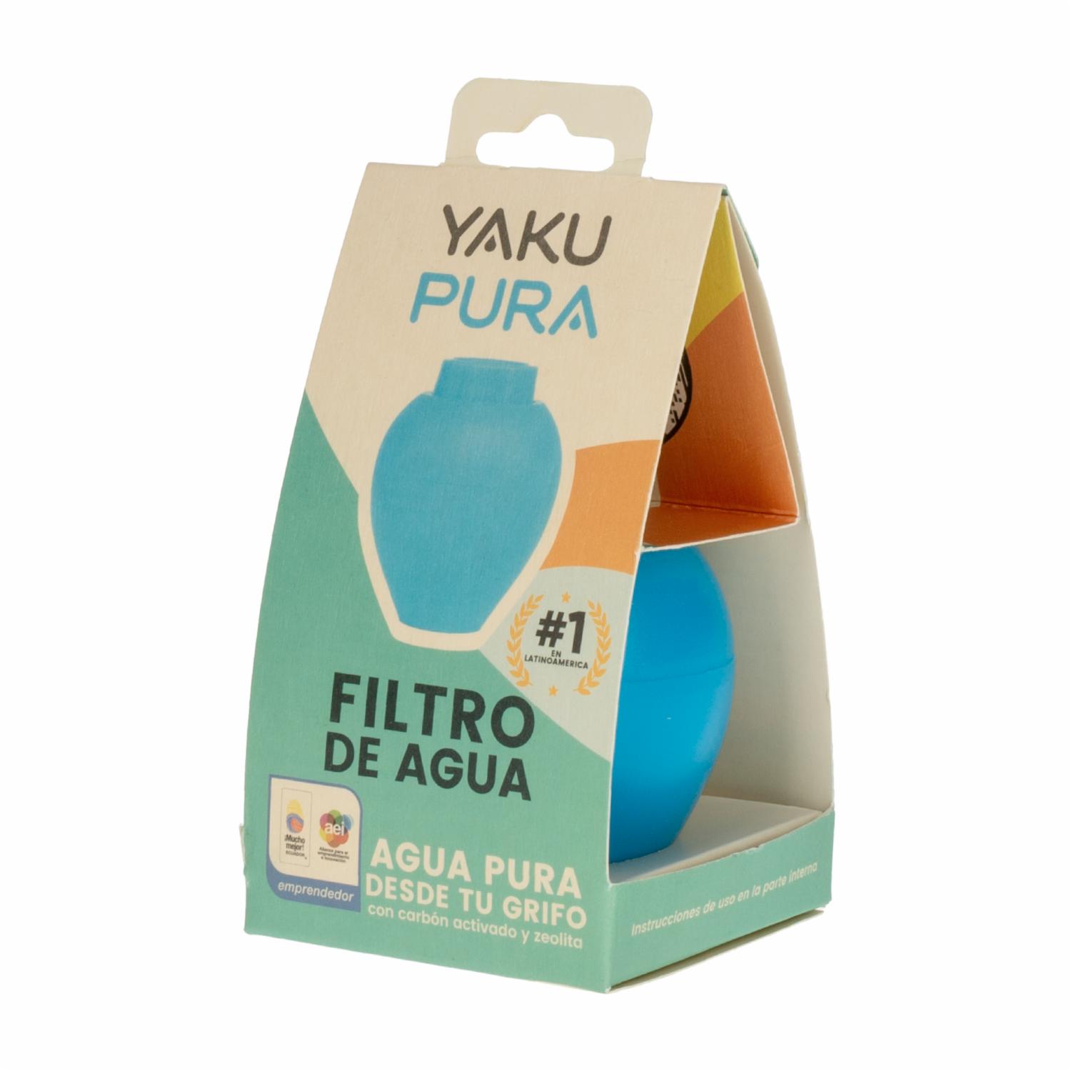 Filtro Para Grifo De Agua Celeste YAKUPURA 12 X 6 CM