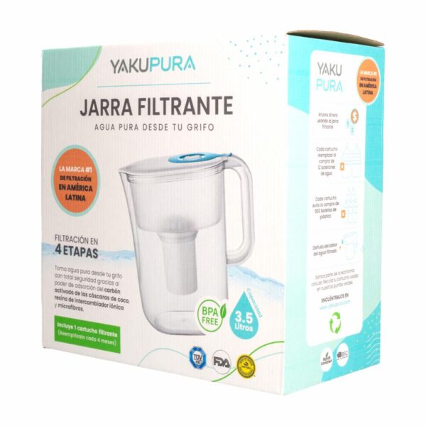 Jarra Filtrante Azul Yakupura YAKUPURA Unidad - Imagen 3