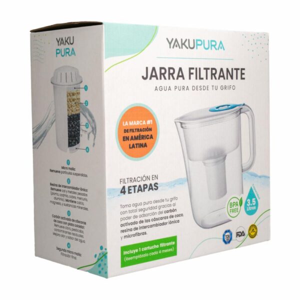 Jarra Filtrante Azul Yakupura YAKUPURA Unidad - Imagen 4