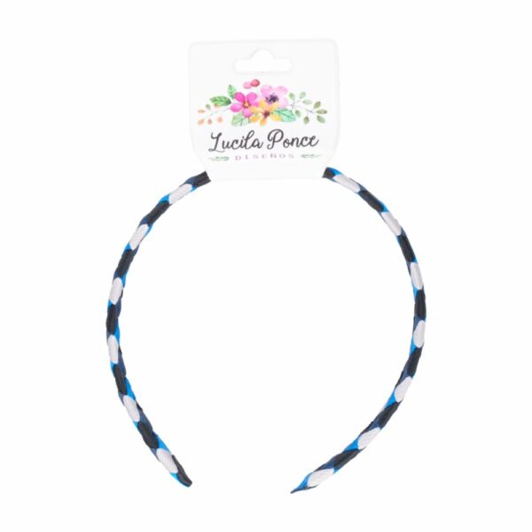 Diadema Tejida LUCILA PONCE DISEÑOS Longitud Perfecta