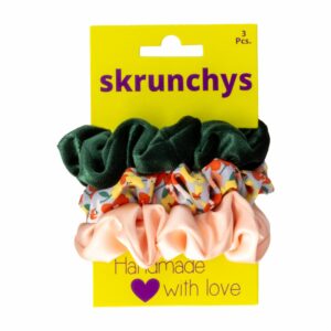 Chunchis De Cabello Skrucnhys Varios Colores SKRUNCHYS X3