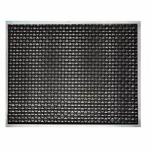 Bandeja De Desinfección De Calzado Metálica Gris - Negro CARVI 52 x 42 Cm