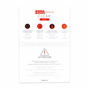 Mica De Hydrogel Clear HAXLY 180 x 120 Mm