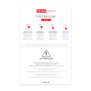 Mica De Hydrogel QQQ Clear Premium HAXLY 180 x 120 Mm