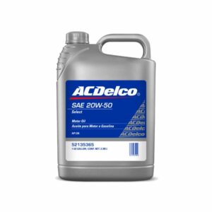 Aceite Para Auto W50 SP 20W50 AC DELCO 1 Galón