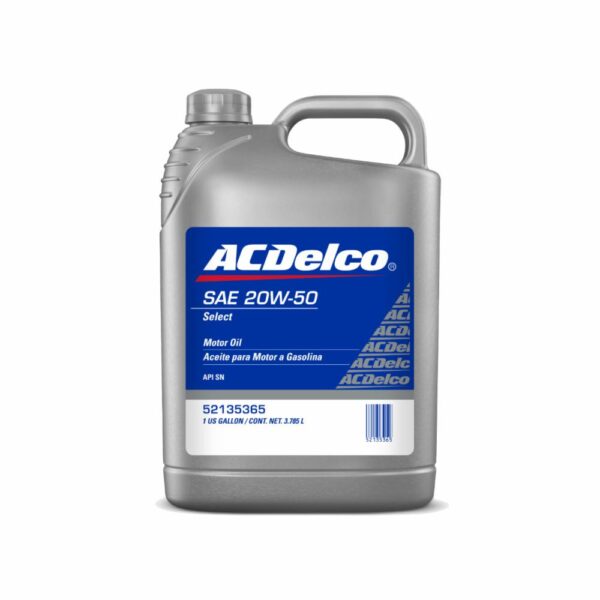 Aceite Para Auto W50 SP 20W50 AC DELCO 1 Galón