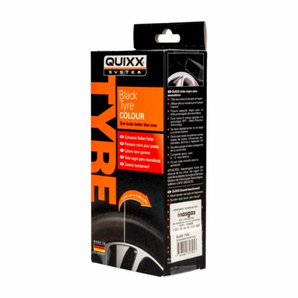 Tinte Negro Para Neumáticos QUIXX SYSTEM Unidad - Imagen 4