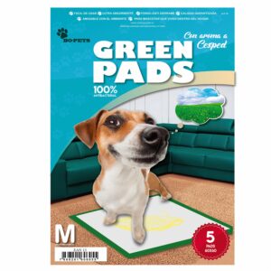 Pads De Mascotas Sanitario Aroma A Césped PIGARO 17 Cm X 22 Cm X 5 Cm