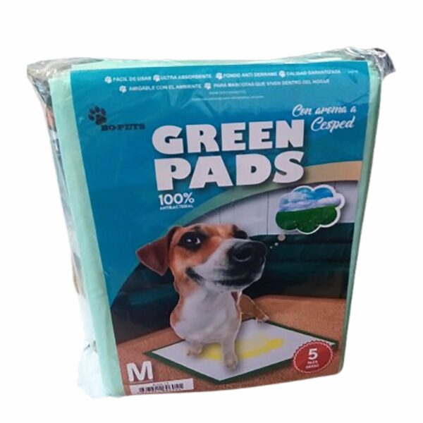 Pads De Mascotas Sanitario Aroma A Césped PIGARO 17 Cm X 22 Cm X 5 Cm - Imagen 2