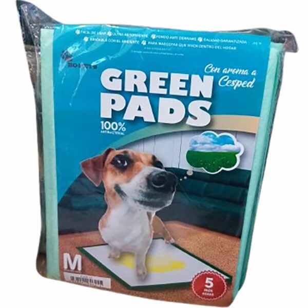 Pads De Mascotas Sanitario Aroma A Césped PIGARO 17 Cm X 22 Cm X 5 Cm - Imagen 3