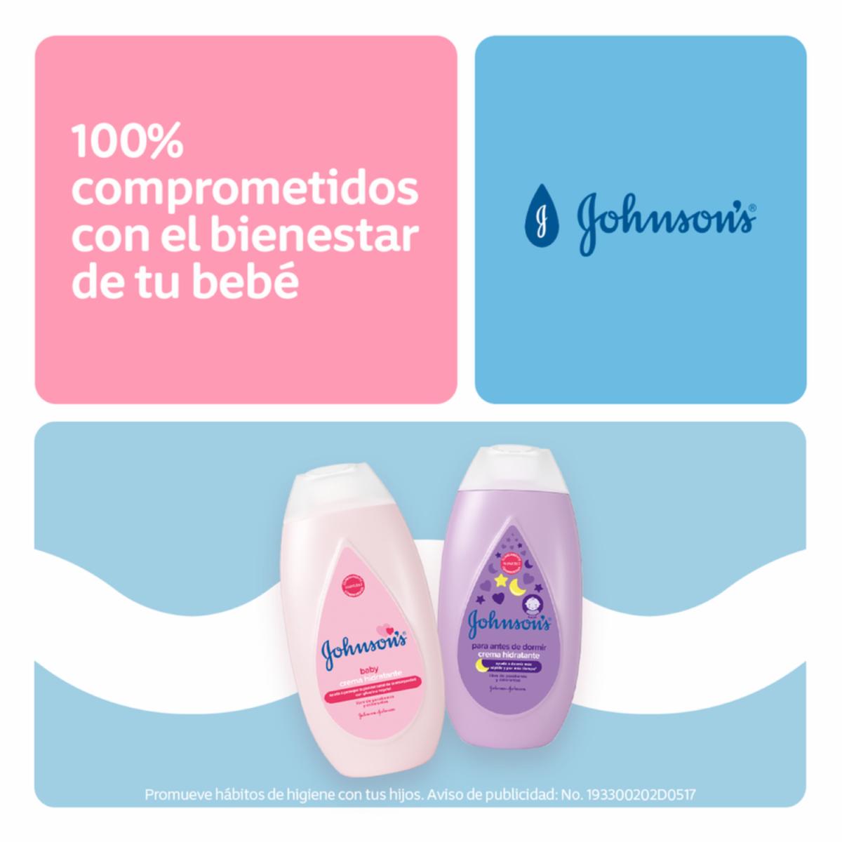 Crema Infantil Líquida Original Libre De Parabenos Y Colorantes JOHNSON'S 200 Ml - Imagen 5