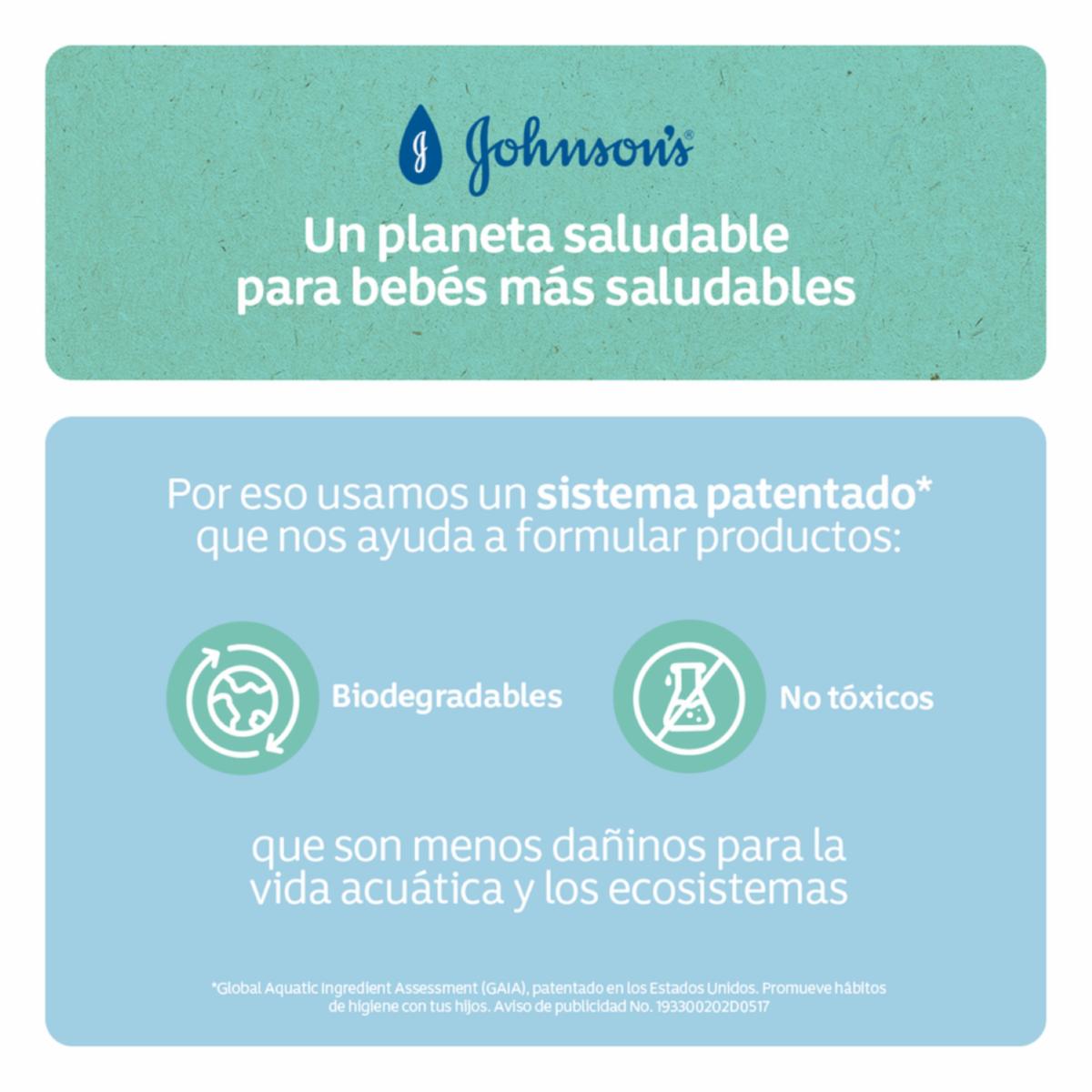 Crema Infantil Líquida Original Libre De Parabenos Y Colorantes JOHNSON'S 200 Ml - Imagen 7
