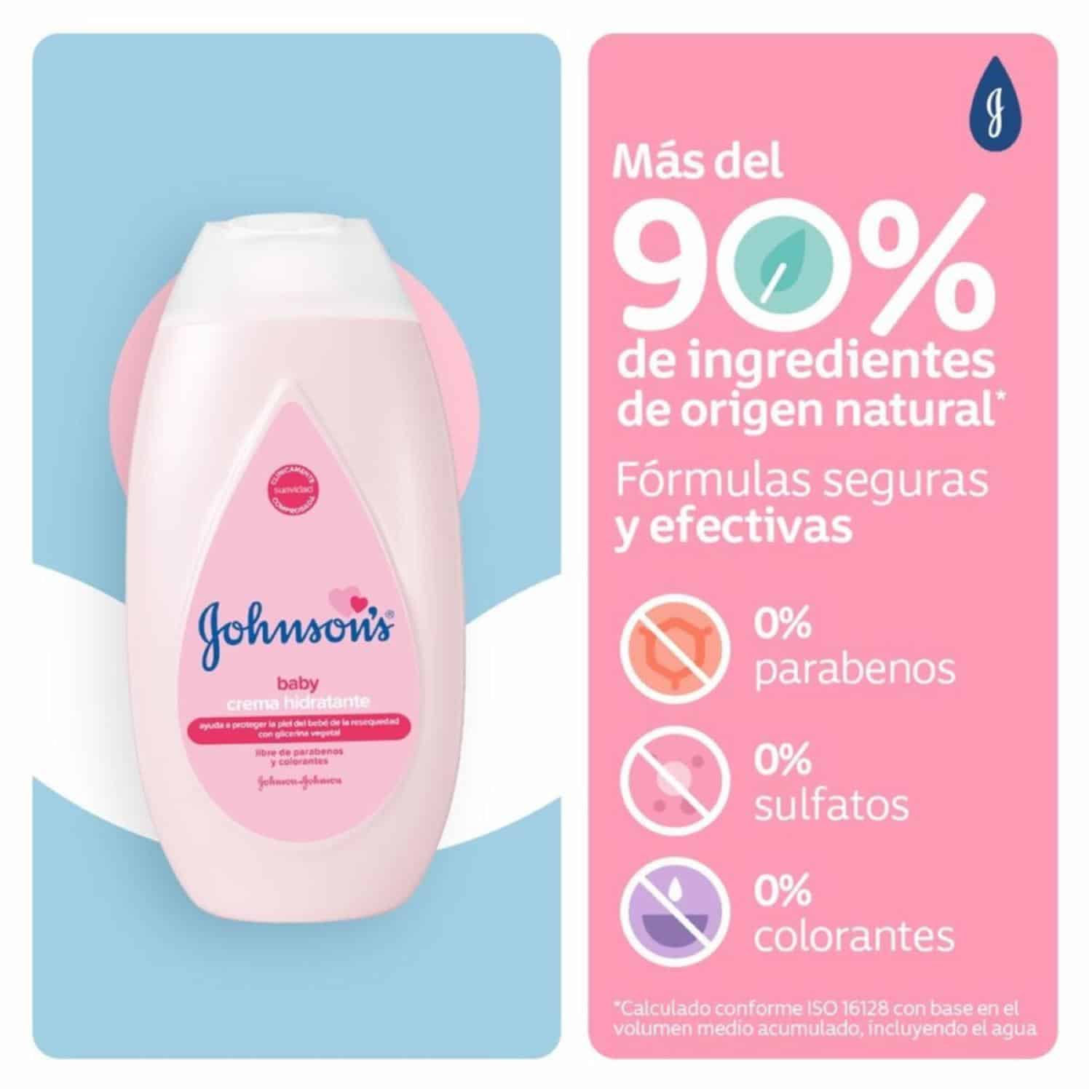 Crema Infantil Líquida Original Libre De Parabenos Y Colorantes JOHNSON'S 400 Ml - Imagen 4