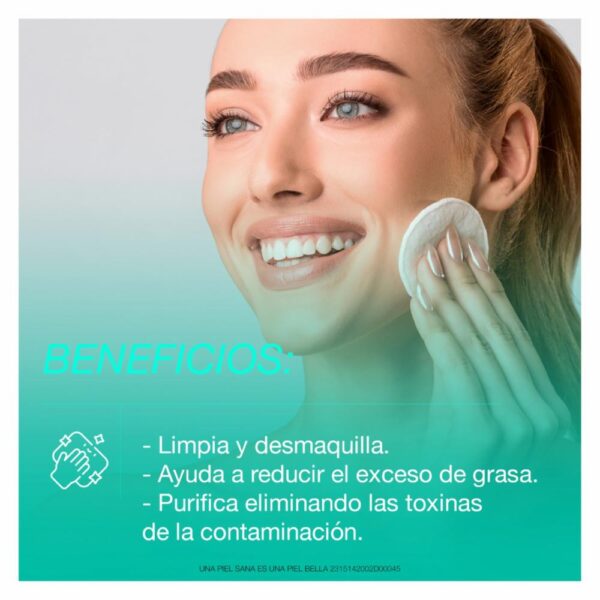 Agua Micelar Purified Skin Desmaquillante NEUTROGENA 200 Ml - Imagen 2