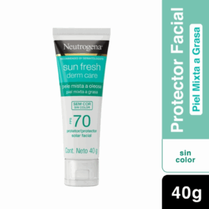 Protector Solar Facial Sin Color Spf70 NEUTROGENA 40 G