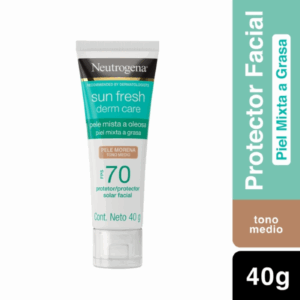 Protector Solar Facial Color Moreno Spf70 NEUTROGENA 40 G