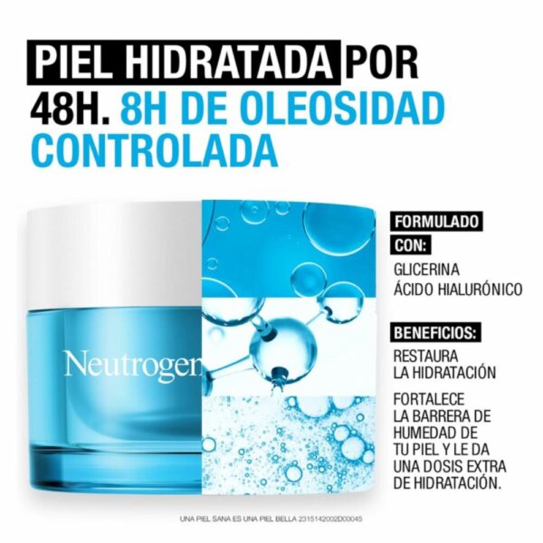 Crema Hidratante Facial Hydro Boost Refill NEUTROGENA 50 G - Imagen 5