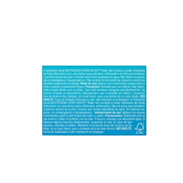 Crema Hidratante Facial Hydro Boost Refill NEUTROGENA 50 G - Imagen 7
