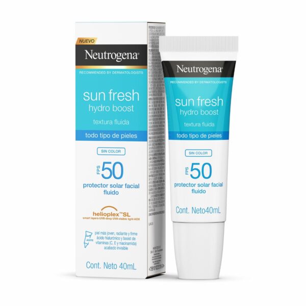 Protector Solar Facial FPS+50 Sin Color NEUTROGENA 40 Ml - Imagen 2
