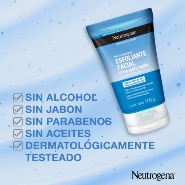 Crema Facial Deep Clean Energizing NEUTROGENA 100 G - Imagen 2