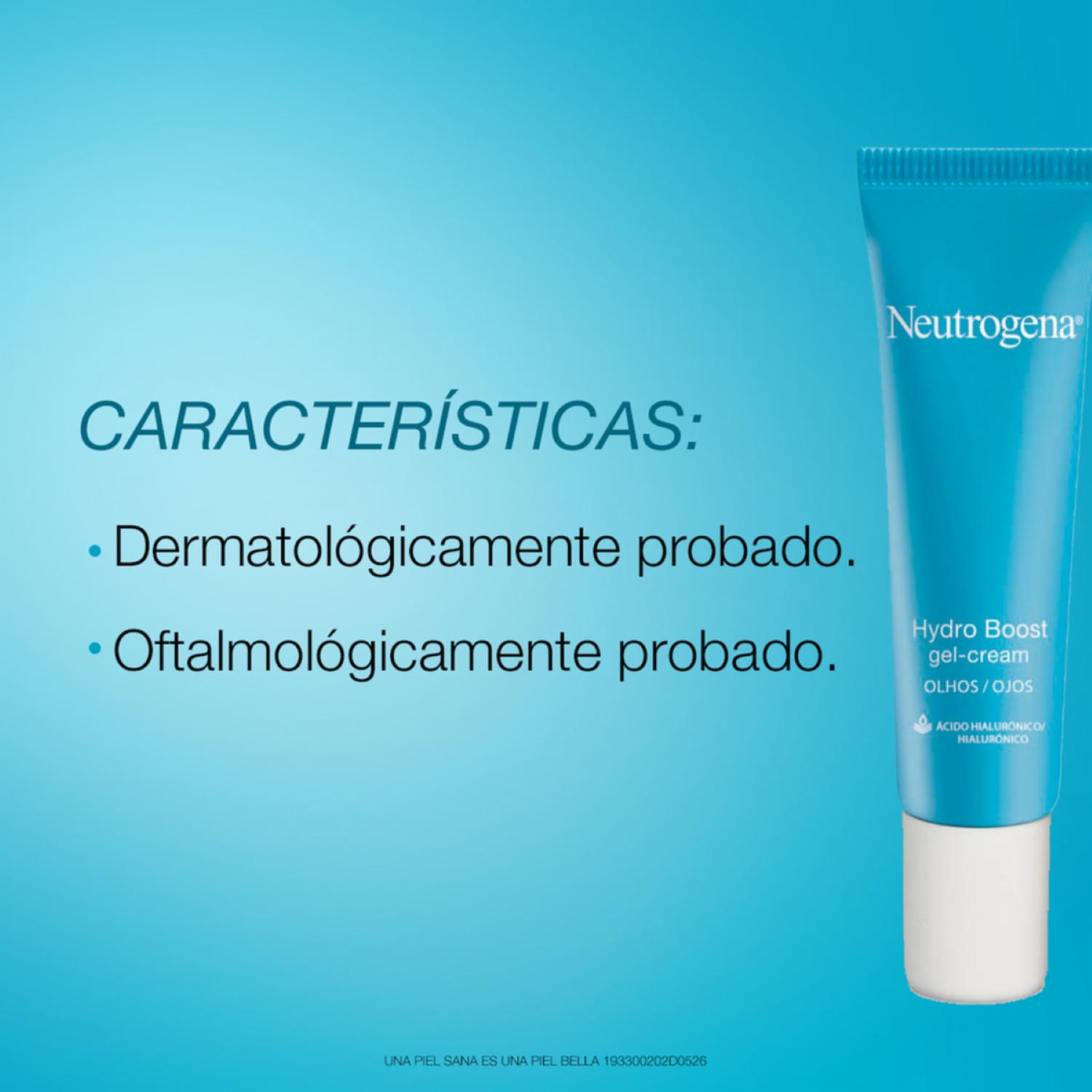 Gel Limpiador Facial Para Ojos Hydroboost NEUTROGENA 15 G - Imagen 3