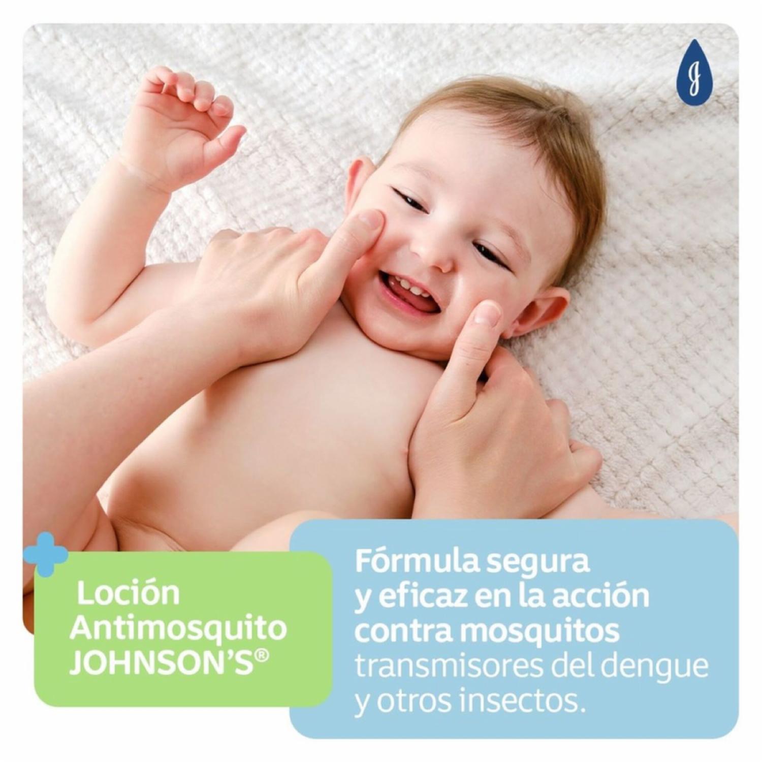 Repelente Infantil Antimosquitos Loción JOHNSON’S 200 Ml