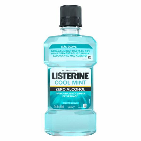 Enjuague Bucal Cool Mint Zero LISTERINE 500 Ml - Imagen 2