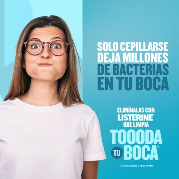 Enjuague Bucal Cool Mint Zero LISTERINE 500 Ml - Imagen 5