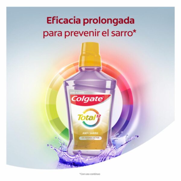 Crema Dental Total 12 Anti-Sarro COLGATE 500 Ml - Imagen 7