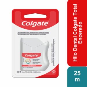 Hilo Dental Total Encerado COLGATE 25 Metros