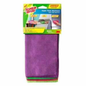 Paño Microfibra Colores SCOTCH BRITE X 4 Unidades