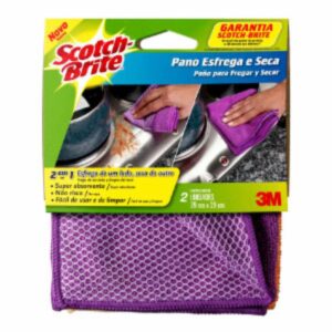 Paño Para Fregar Y Secar SCOTCH BRITE X 2 Unidades