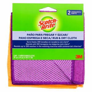 Paño Para Fregar Y Secar SCOTCH BRITE X 2 Unidades