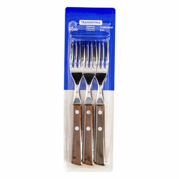 Set De Cubiertos Tenedores De Mesa Tradicional 3 Puestos TRAMONTINA 3 Piezas