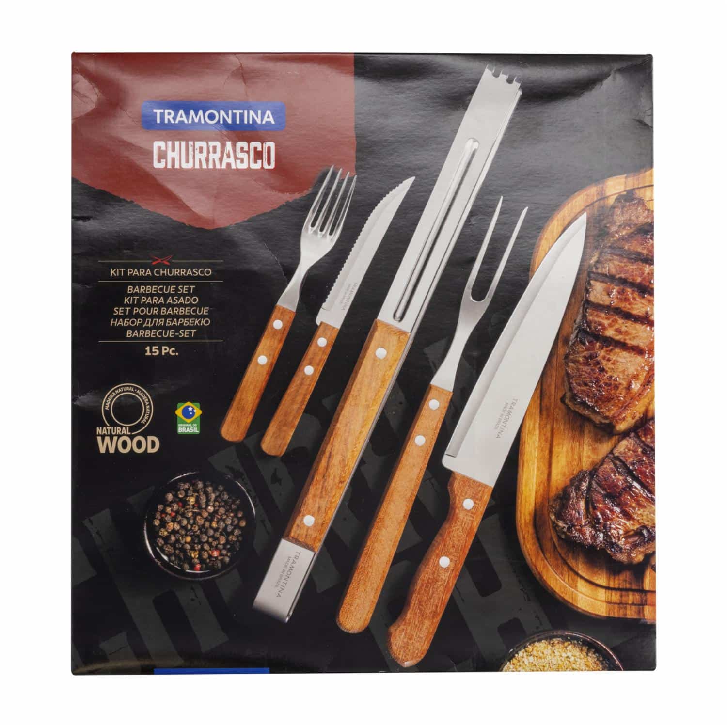 Juego Para Asado 22399/028 TRAMONTINA 15 Piezas - Imagen 2