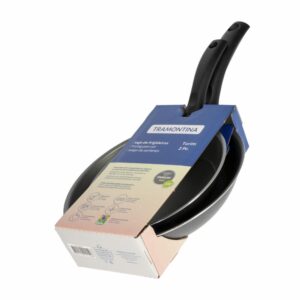 Juego De Sartenes Negro TRAMONTINA 2 Piezas