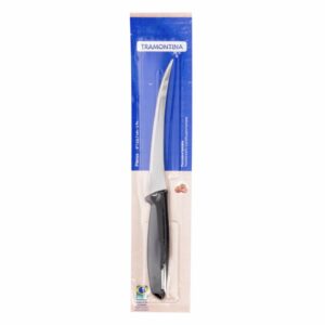 Cuchillo Plenus Para Tomates Numero 5 Negro TRAMONTINA Unidad