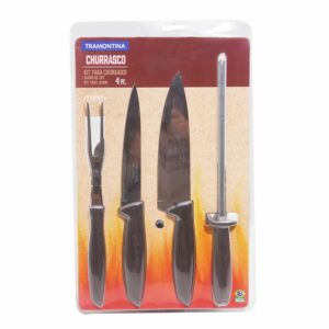 Kit Para Asado 4 Piezas As Pl TRAMONTINA Unidad