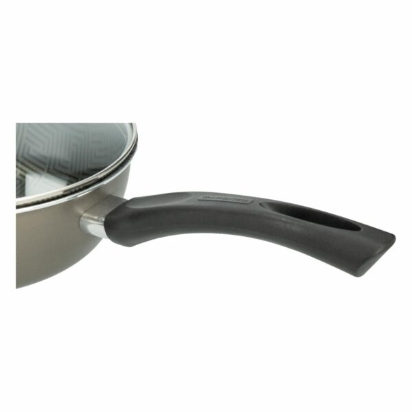 Sartén Hondo Con Tapa Paris Negro TRAMONTINA 24  Cm - Imagen 3