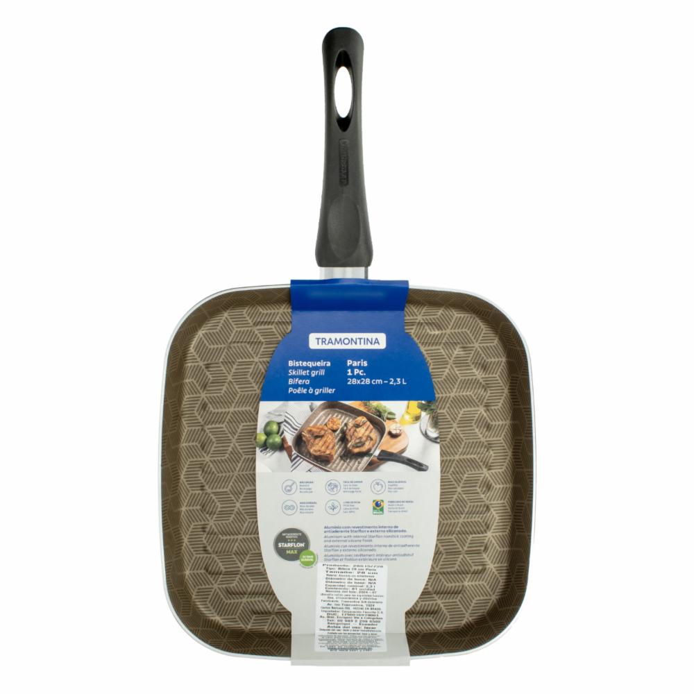 Bifera Cm Paris Rojo TRAMONTINA 28 Cm - Imagen 4