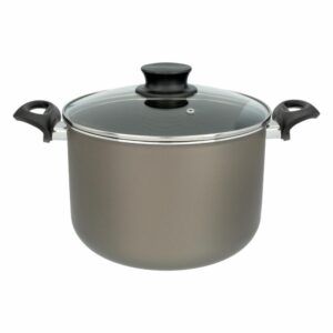Olla Alta Paris Negro TRAMONTINA 24 Cm