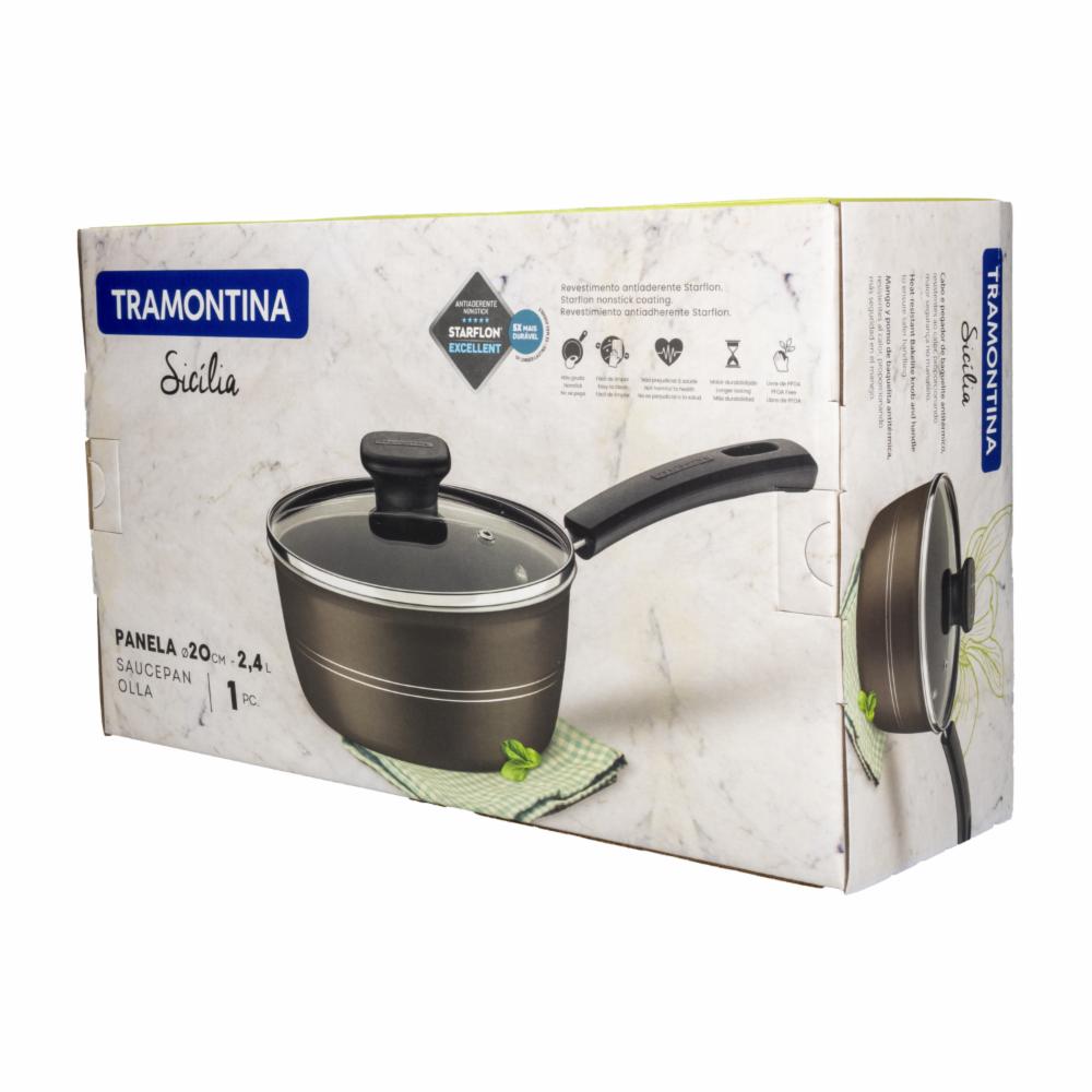 Olla Sicilia Café TRAMONTINA 20 Cm - Imagen 3