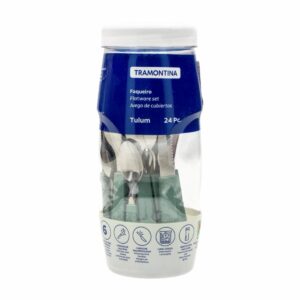 Juego De Cubiertos Mango Menta Línea Tulum 6 Puestos TRAMONTINA 24 Piezas