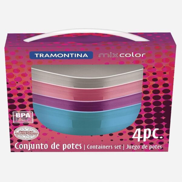 Repostero Plástico Varios Colores TRAMONTINA 600 Ml - Imagen 2