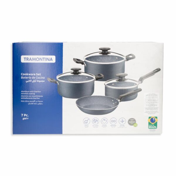 Set De Ollas Diseño Turquía Color Azul TRAMONTINA 7 Piezas - Imagen 7