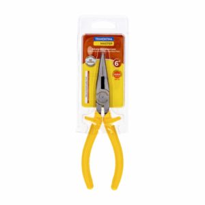 Alicate Punta Mediana Con Mango De Caucho Amarillo TRAMONTINA 6"