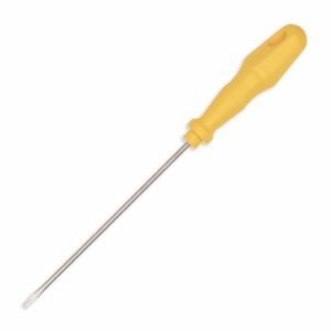 Destornillador Punta Plana Largo Con Mango Amarillo TRAMONTINA 1/8 X 5