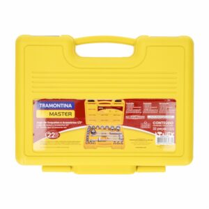 Juego De Dados Y Accesorios 1/2" TRAMONTINA X 22 Uds